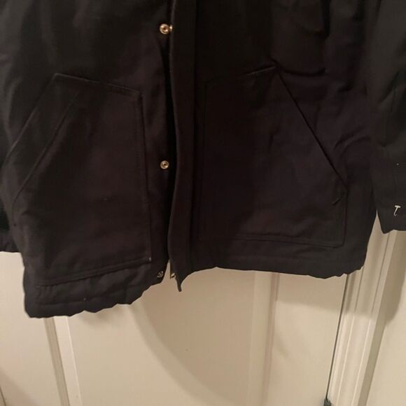 WALLS Workwear Mens Lined Heavy WorkWear Jacket Work Size Large Black - Picture 8 of 15